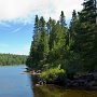 <palign=center> Parc national La Mauricie,  le lac Bouchard